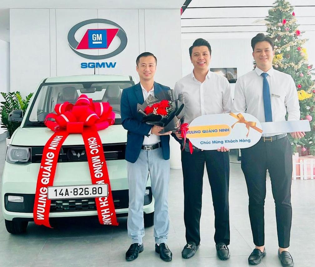 Lễ bàn giao xe ô tô điện Wuling tại Quảng Ninh